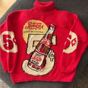 Vintage 1990 Pepsi Cola women’s sweater